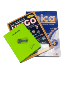 Unica classe 4ª (con USB Pen Drive) + Quadernone Unico 4ª + Agenda scolastica