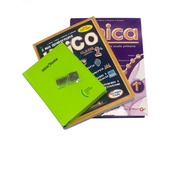 Unica classe 1ª (con USB Pen Drive) + Quadernone Unico 1ª + Agenda scolastica