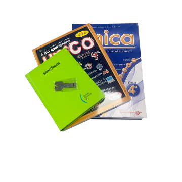 Unica classe 4ª (con USB Pen Drive) + Quadernone Unico 4ª + Agenda scolastica
